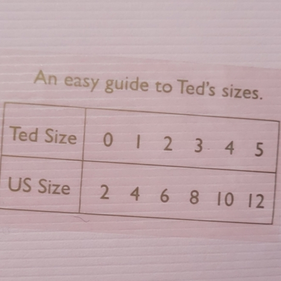 🍒NWT🍒 TED BAKER MINI DRESS - Picture 9 of 9